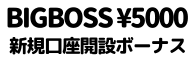 BigBoss 口座開設ボーナス